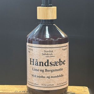 Håndsæbe Lime og Bergamotte, 500 ml. SLS fri